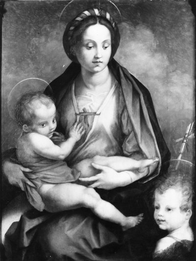 Madone et enfant avec Saint Jean - Andrea del Sarto